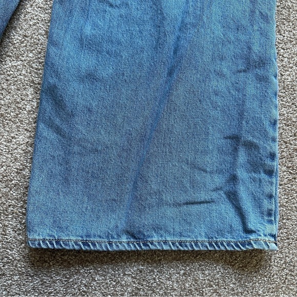 Old Navy High-Rise Loose Wide Leg Distressed Blue Jeans Womens Plus Size 16 NWOT - Picture 15 of 15